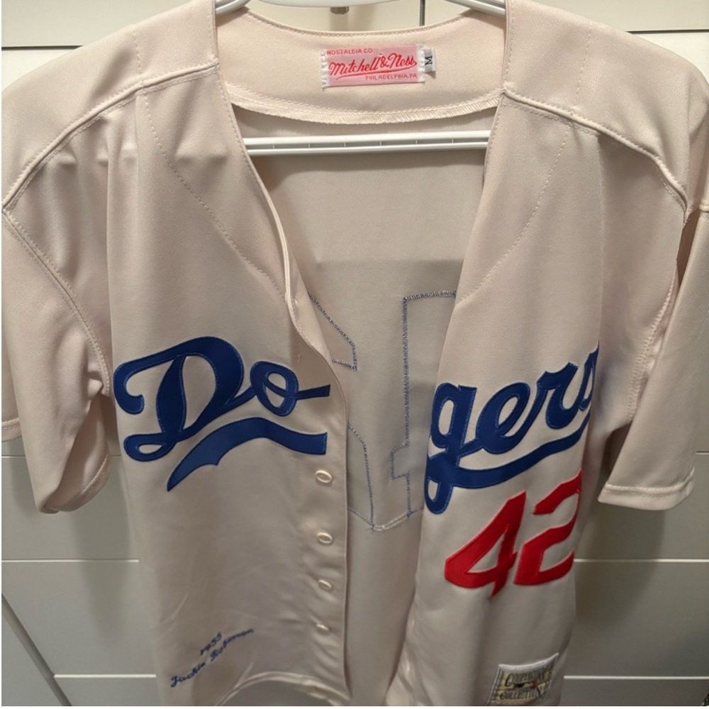 Mitchell & Ness Jackie Robinson Dodgers Jersey